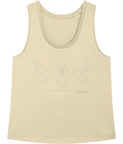 The T1 Women’s Vest - White Logo